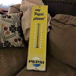 Vintage Pepsi Thermometer